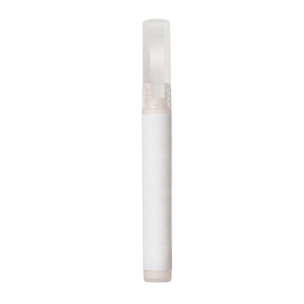 Clear color option for 0.34 Ounce Sanitizer