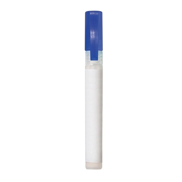 Translucent Blue color option for 0.34 Ounce Sanitizer