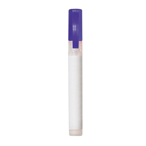 Translucent Purple color option for 0.34 Ounce Sanitizer