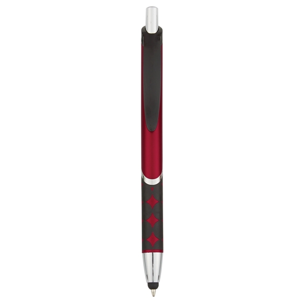 Red color option for Sleek Metallic Pen And Stylus