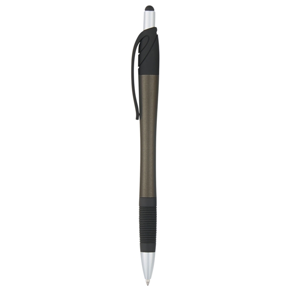Metallic Gunmetal With Black      B color option for Sleek 2 In 1 Stylus Pen