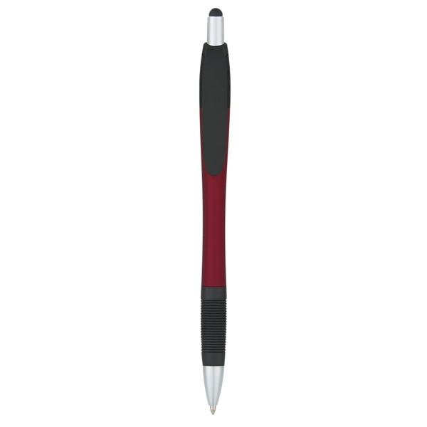 Metallic Red With Black           B color option for Sleek 2 In 1 Stylus Pen