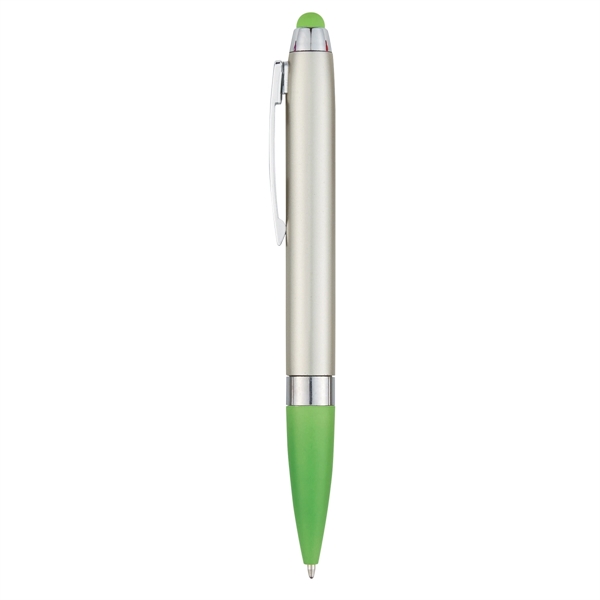 Silver With Lime color option for Stylus Top Pen