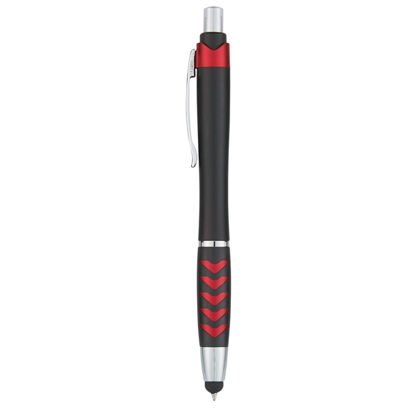 Black With Red color option for V Accented Stylus Pen