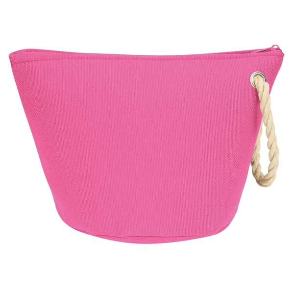 Fuchsia color option for Handy Beauty Bag With Rope String