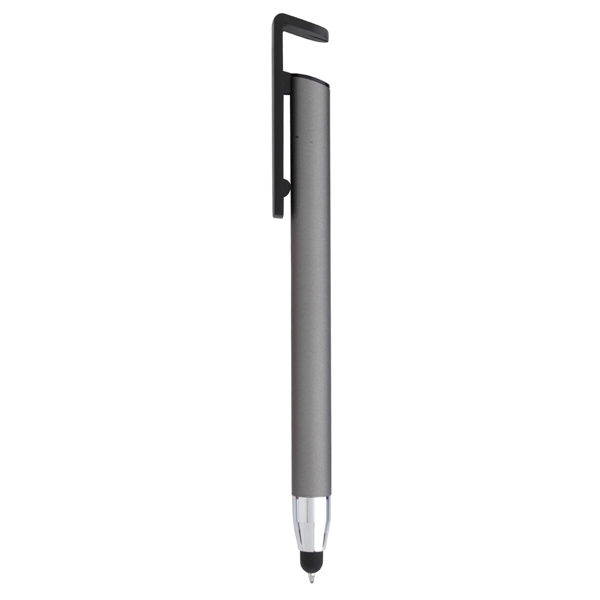 Gray color option for Sleek Stylus And Pen With Phone Stand Combo