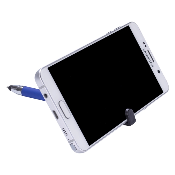 Navy Blue color option for Sleek Stylus And Pen With Phone Stand Combo