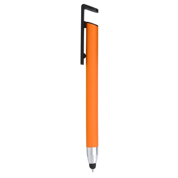 Orange color option for Sleek Stylus And Pen With Phone Stand Combo