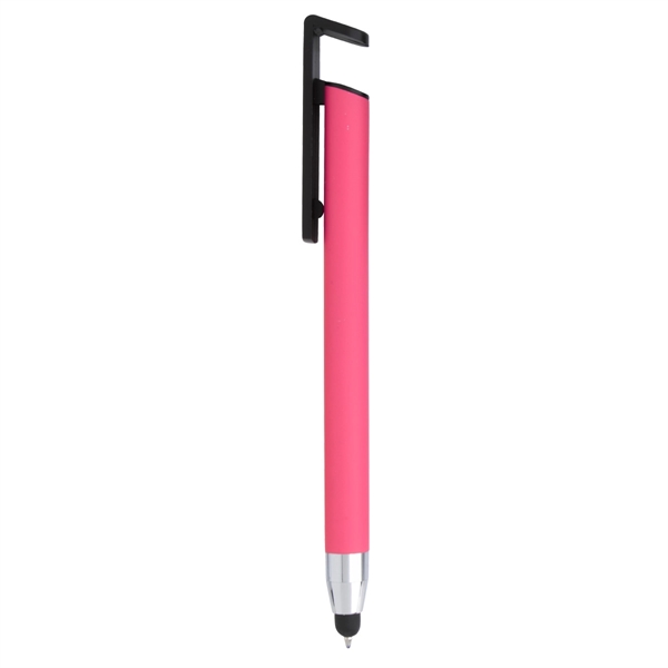Pink color option for Sleek Stylus And Pen With Phone Stand Combo