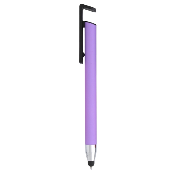 Purple color option for Sleek Stylus And Pen With Phone Stand Combo