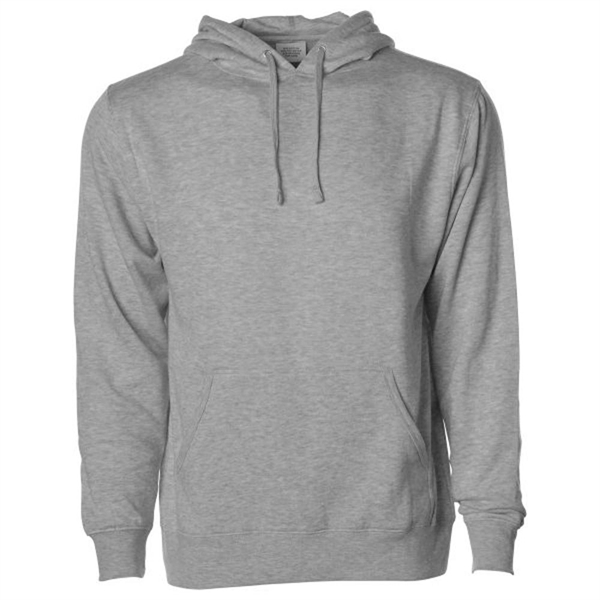 Gunmetal Heather color option for Men's Durable And Pill Resistant Sweatshirt