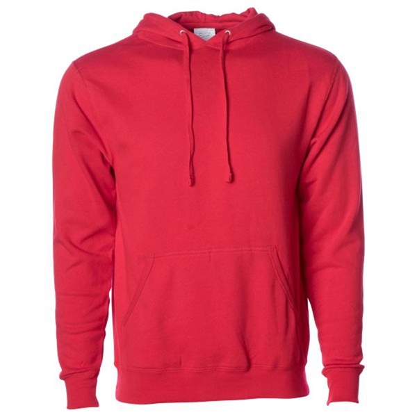 Red color option for Men's Durable And Pill Resistant Sweatshirt