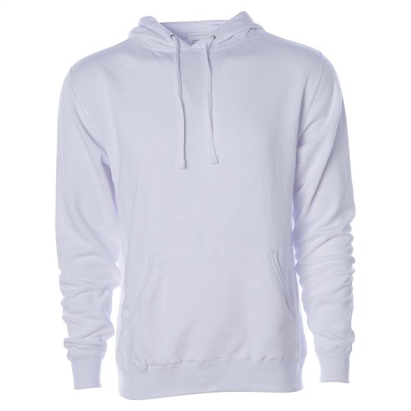 White color option for Men's Durable And Pill Resistant Sweatshirt