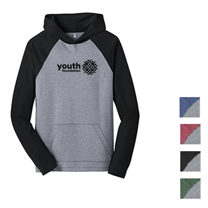 Photo of District® Male Youth's Hooded Raglan