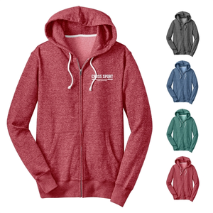 Photo of District® Male Youth's Marled Zippered Hoodie