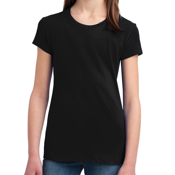 Black color option for Plain Girls' Concert Tee