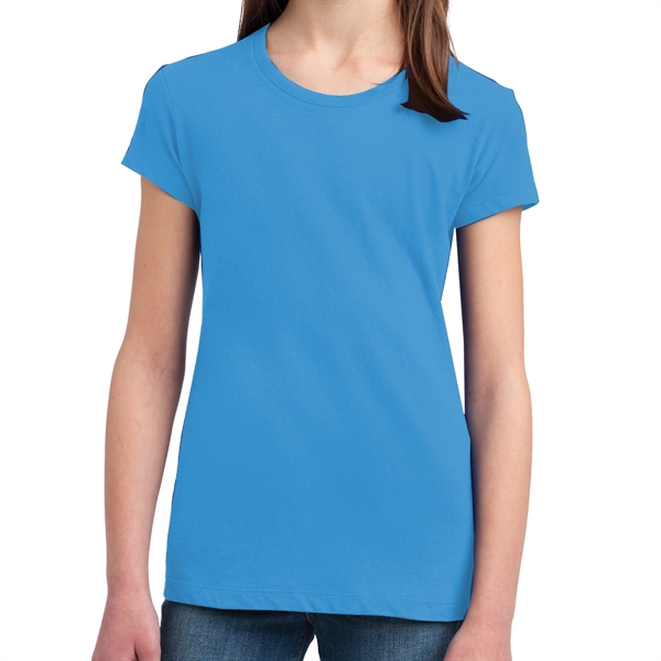 Deep Royal color option for Plain Girls' Concert Tee
