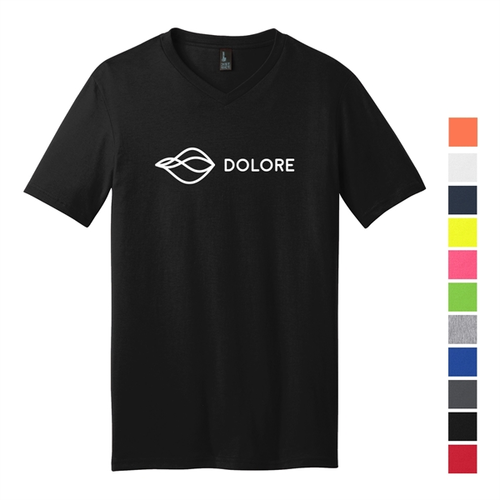 Main photo of District® Male Youth's V Neck T Shirt