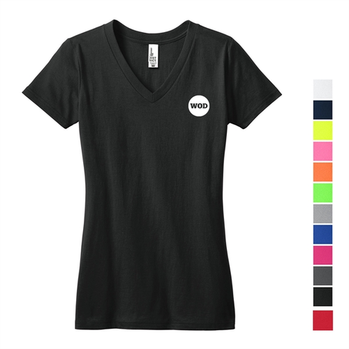 Main photo of District® Junior's V Neck T Shirt