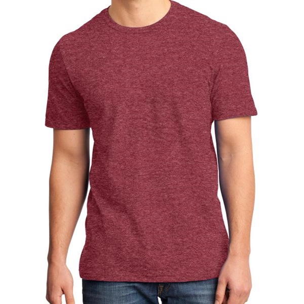 Classic Red color option for Smooth And Simple Men Tees
