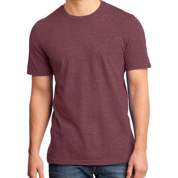 Heather Cardinal color option for Smooth And Simple Men Tees