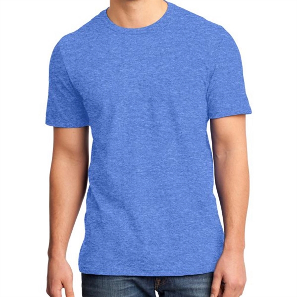 Heather Royal Blue color option for Smooth And Simple Men Tees
