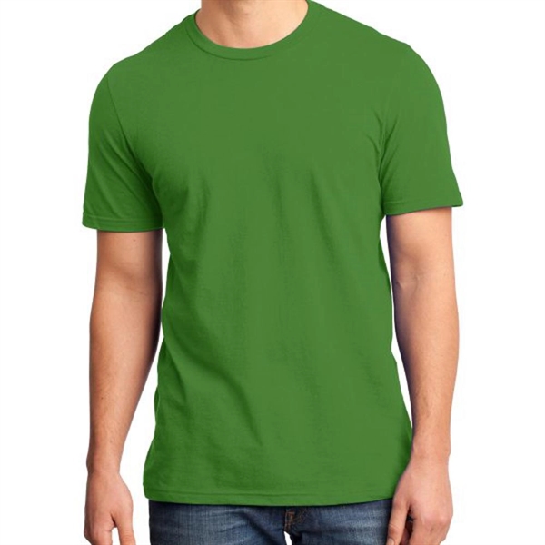 Kiwi Green color option for Smooth And Simple Men Tees