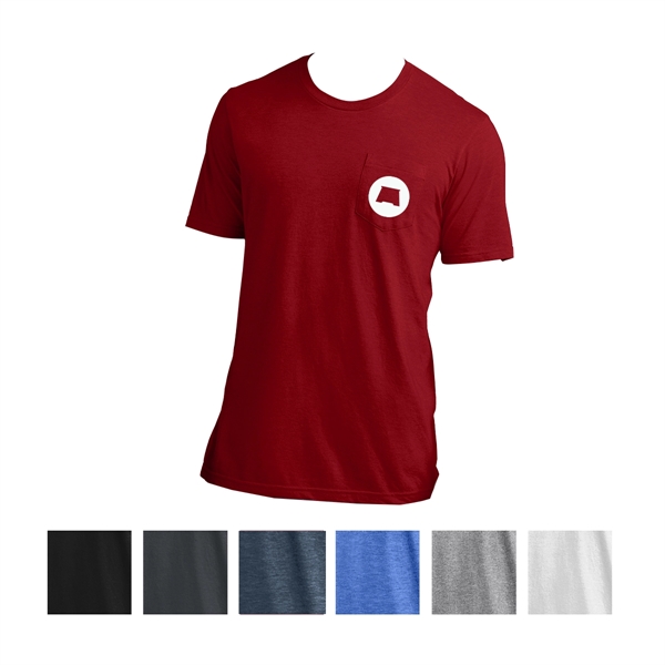 Classic Red color option for Classic Pocket Tee For Boys