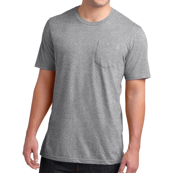 Light Heather Gray color option for Classic Pocket Tee For Boys
