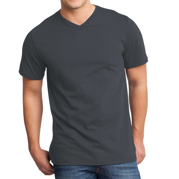 Charcoal color option for Trendy 30 Singles V Shirt