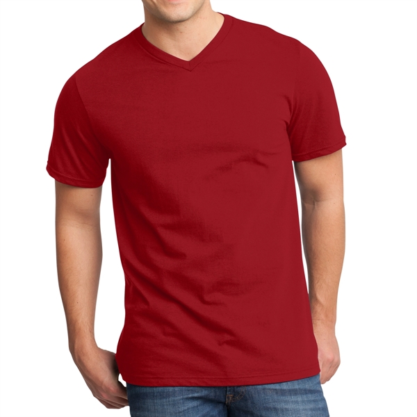 Classic Red color option for Trendy 30 Singles V Shirt