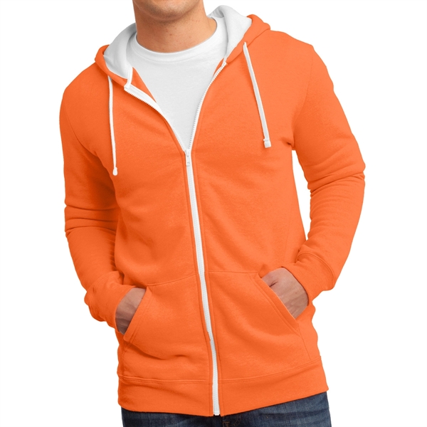 Neon Orange color option for Full Zip Hoodie For Boys