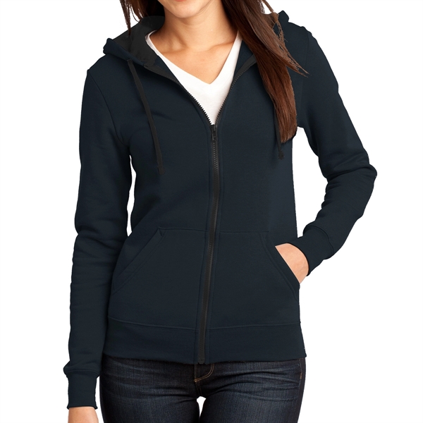 Black color option for Unisex Full Zip Hoodie For Outdoors