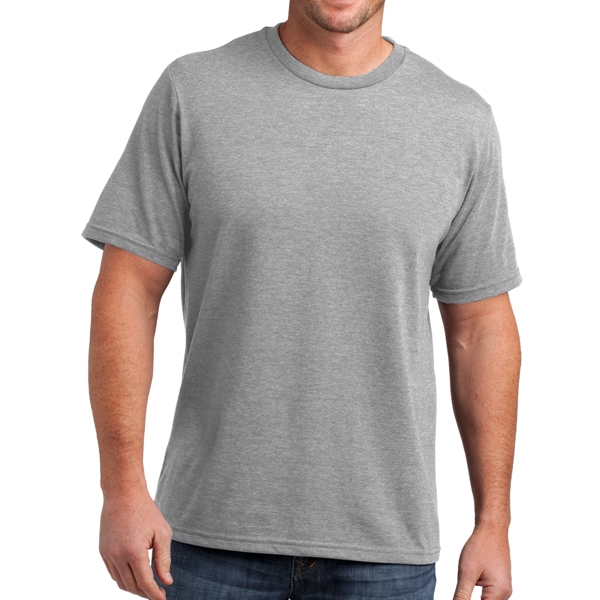 Heather Gray Light color option for District Made Perfect Blend T Shirt For Men
