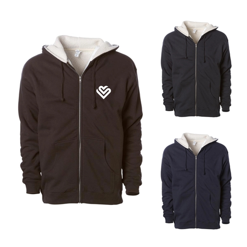 Photo of Men's Sherpa Lined Sweatshirt
