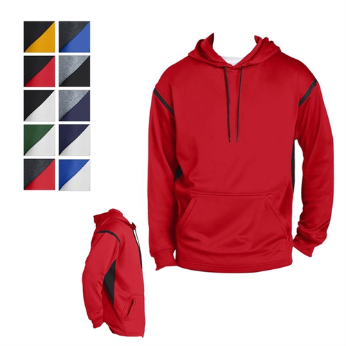 Main photo of Classy Colorblock Hooded Sweatshirt
