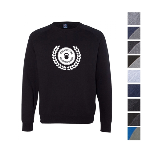 Main photo of Slim Fit Raglan Mens' Sweatshirt