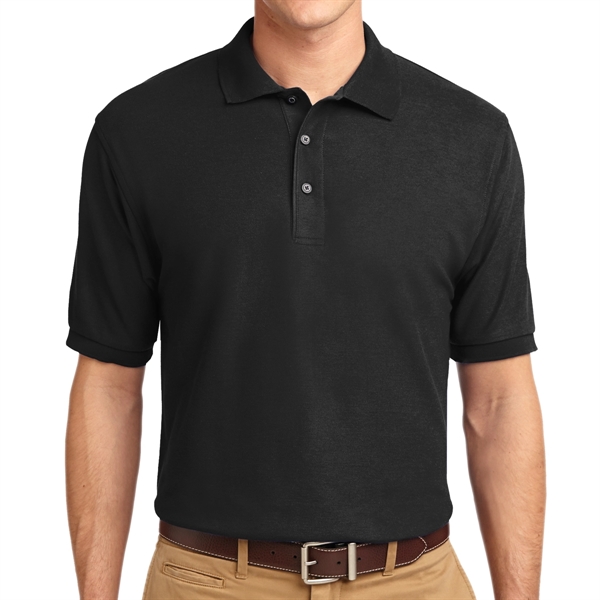 Black color option for Silk Authority Polo Shirt