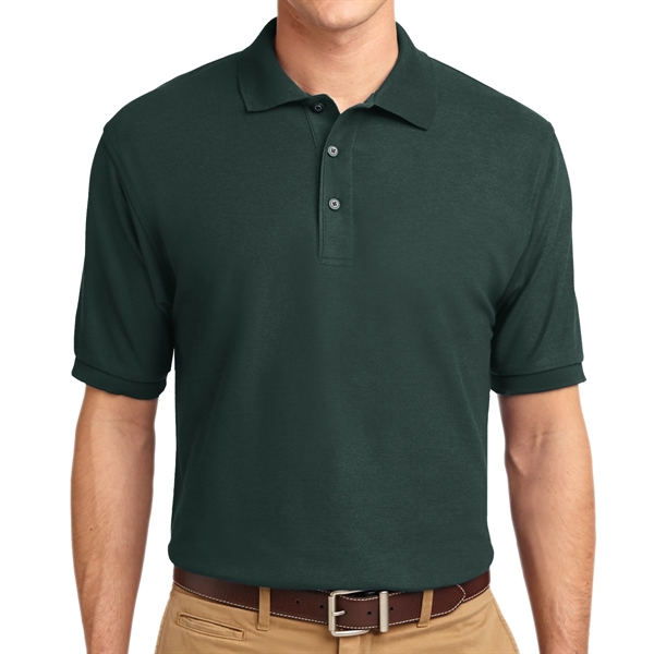 Court Green color option for Silk Authority Polo Shirt