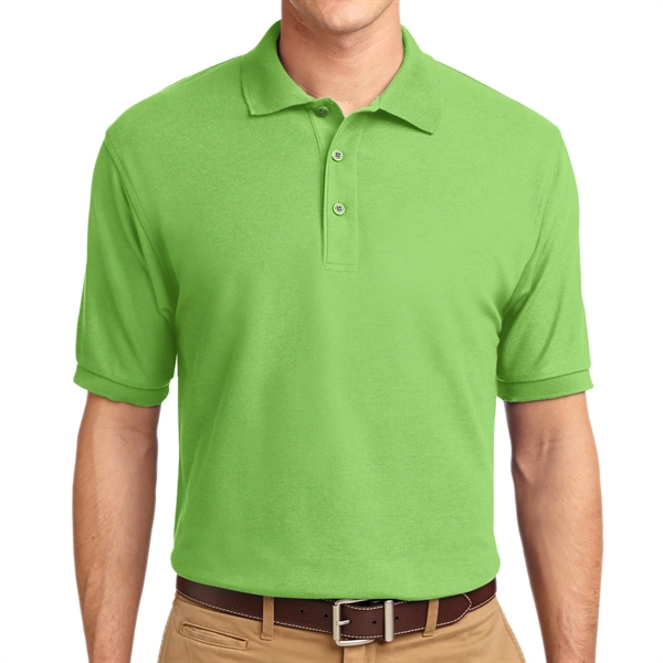 Lime color option for Silk Authority Polo Shirt