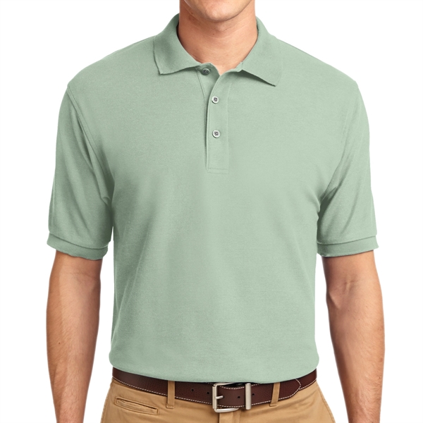 Mint Green color option for Silk Authority Polo Shirt