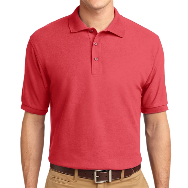 Red color option for Silk Authority Polo Shirt