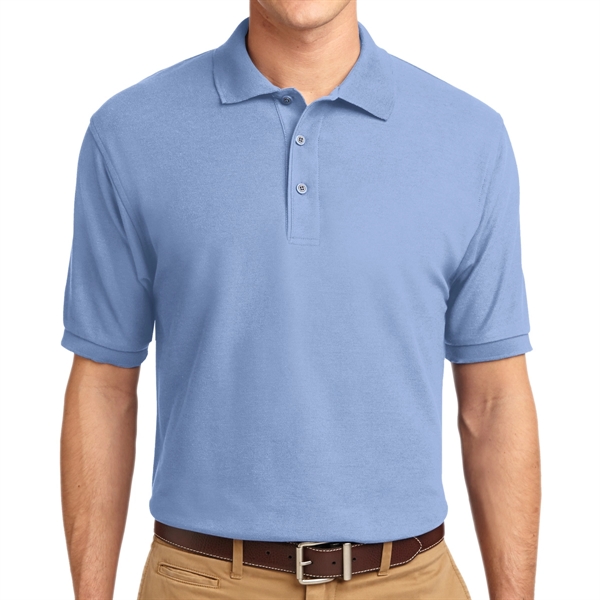 Turquoise color option for Silk Authority Polo Shirt