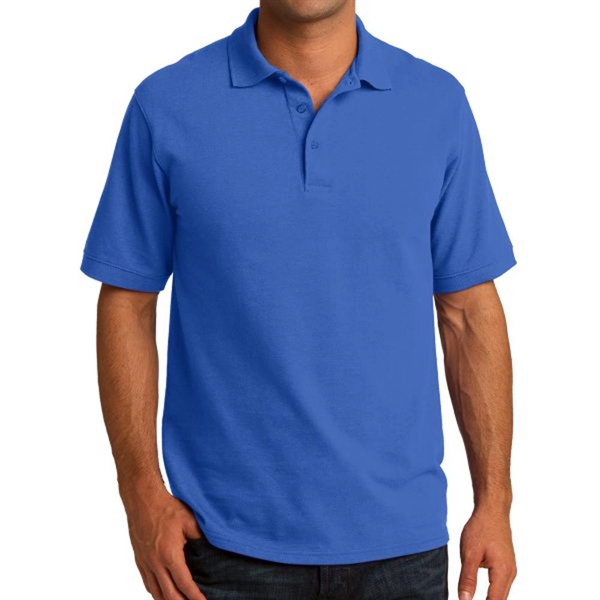 Royal Blue color option for Port & Company® Core Blend Piqued Everyday Polo