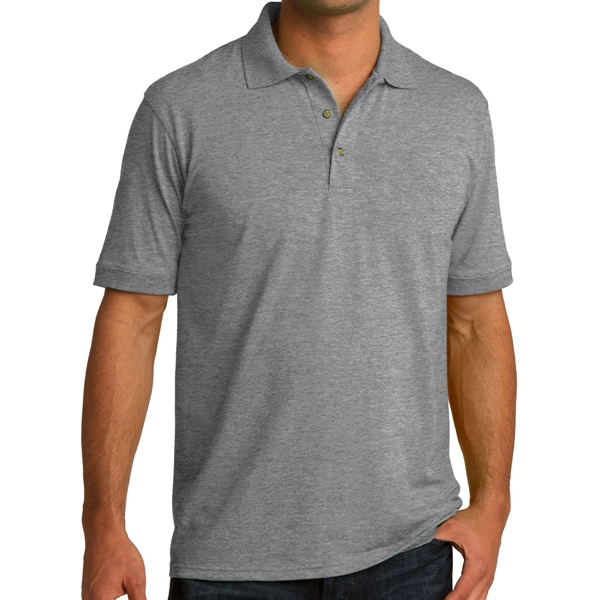 Athletic Heather color option for Everyday Port & Company® Core Blend Jersey Knit Polo