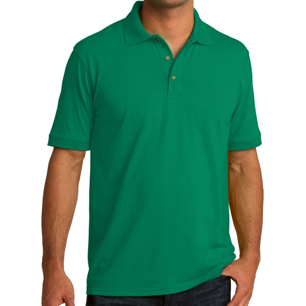 Dark Green color option for Everyday Port & Company® Core Blend Jersey Knit Polo