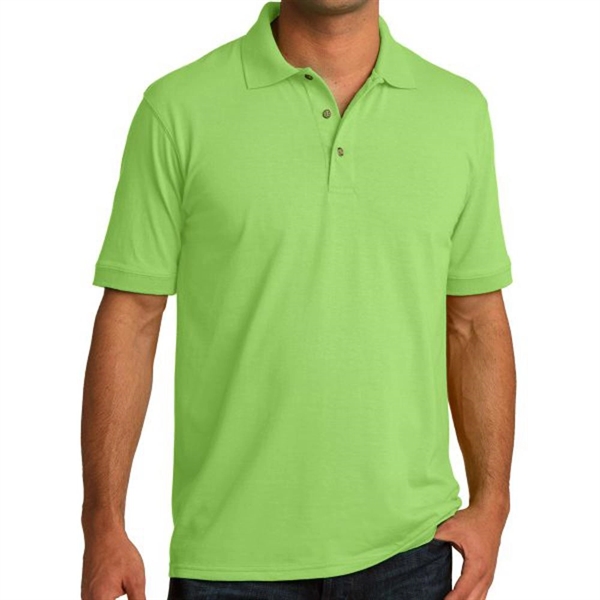 Lime color option for Everyday Port & Company® Core Blend Jersey Knit Polo