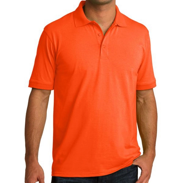Orange color option for Everyday Port & Company® Core Blend Jersey Knit Polo