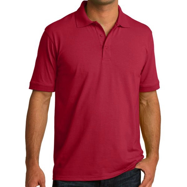 Red color option for Everyday Port & Company® Core Blend Jersey Knit Polo
