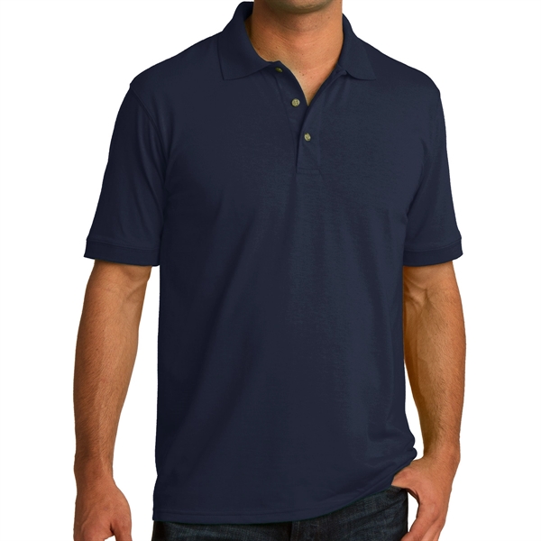 Deep Navy color option for Jersey Knitted Polo